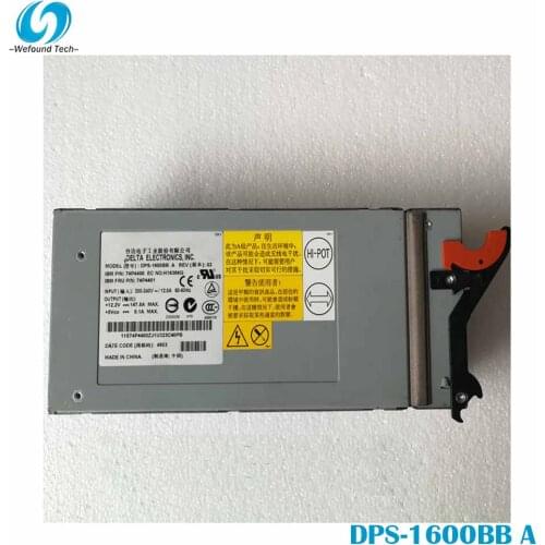 100% working power supply For HS20 74P4400 74P4401 DPS-1600BB A 1800W, Fully tested