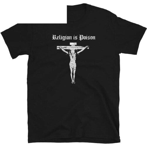 Antichrist Atheist Occult Gothic Punk Satan Religion design T-shirt