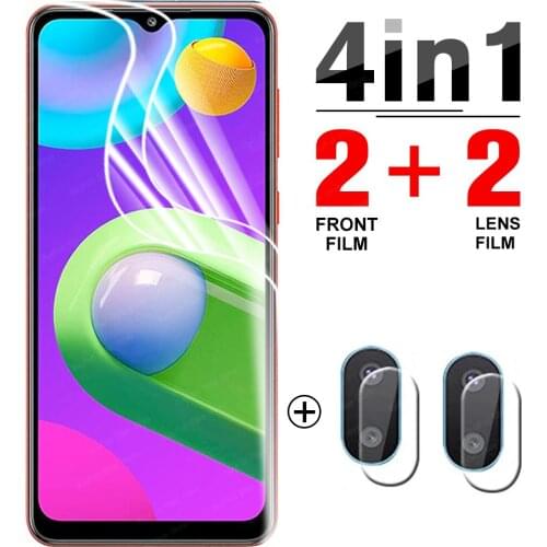 4-in-1 Hydrogel Film for Samsung Galaxy M02 Screen Protector Protective film For Samsung M 02 02s M022F M025F film not glass