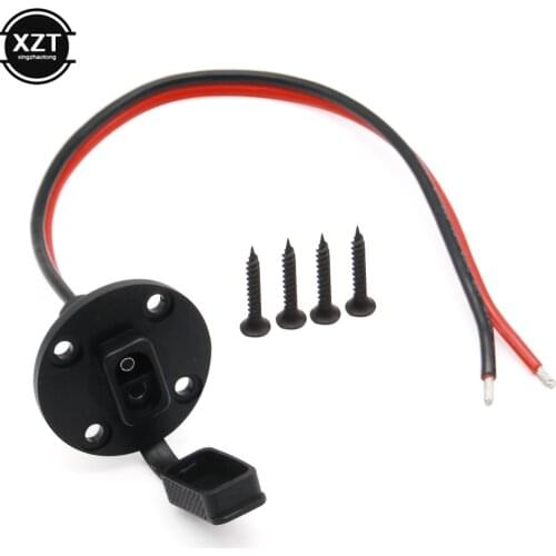 10AWG SAE Cable 2 Pin Quick Disconnect Automotive Panel Extension Cable Screw Holes For Solar Panels Battrey Motorcycles Batter