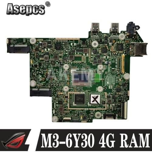 Akemy T302CHI MAIN_BD._4G/M3-6Y30/AS mainboard REV2.0 For Asus T302 T302C T302CH T302CHI laptop motherboard Tested Free Shipping