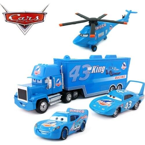 Disney Pixar Car 3 Set Natalie ratio 1:55 ratio metal alloy casting model toys children toys gifts anime children dolls