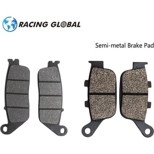 ALCON-2 Pairs Semi-metal Brake Pad Set For Honda CB500F 2013 2014 Motorcycle Front Brake Pads & Rear Brake Pads System Race
