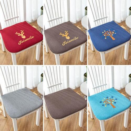Cartoon Pattern Luxury Thicken Chair Cushions Seat Pad Soft Comfor Dining Living Office Chair Cushion Outdoor Garden Cushions