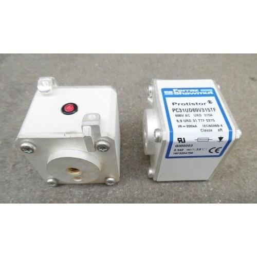 Fuses: PC31UD69V160TF 6,9 URD 31 TTF 0160 M300299 / PC31UD69V200TF N300001 / PC31UD69V250TF P300002 aR