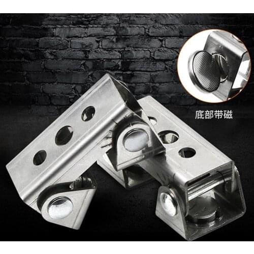 Adjustable Magnetic V Shaped Welding Clamps Holder Suspender Fixture Hand Tool