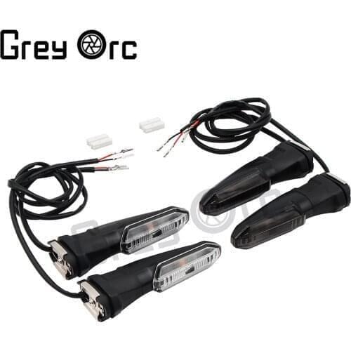 Turn Signal Indicator Lights Blinkers LED For KAWASAKI Ninja 125 250 400 650 1000 Motorcycle Accessories
