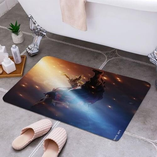 All Might Anti-slip Doormat Vacuuming Water Absorbing Kitchen Bedroon Bath Floor Mats Home Entrance Home Decora