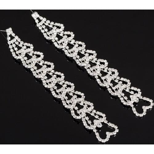 YFJEWE Statement Multiple Long Dangle Earrings Jewelry Vintage Wedding Earrings for Women Best Gifts E494