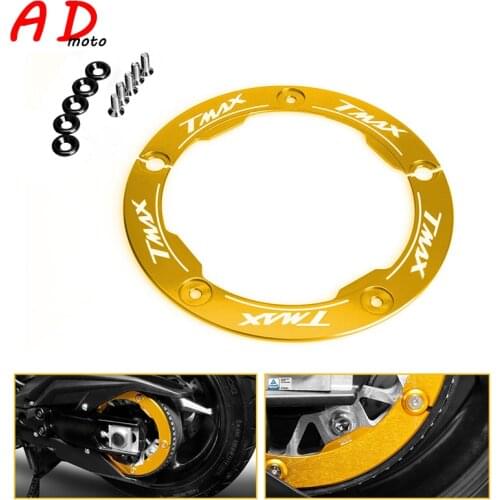 Scooter Part For Yamaha T-MAX 530 Tmax 530 2012 2013-2016 Aluminum Transmission Belt Pulley Cover Available TMAX530 Accessories