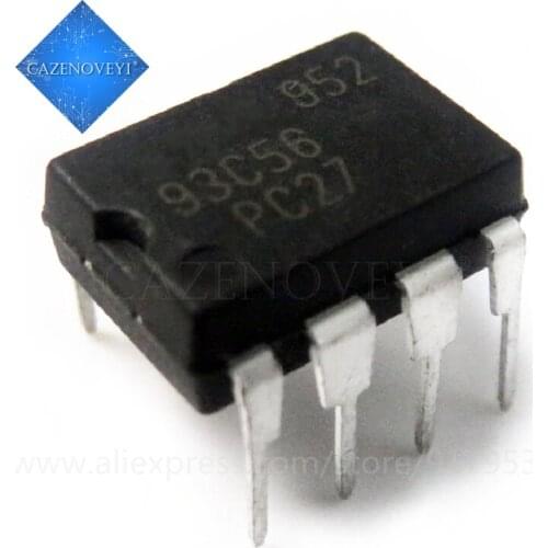 10pcs/lot AT93C56 93C56 DIP-8 In Stock