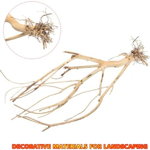 Aquarium Decoration Root Driftwood Moss Tree Fish Tank Background Landscaping Ornaments Supplies