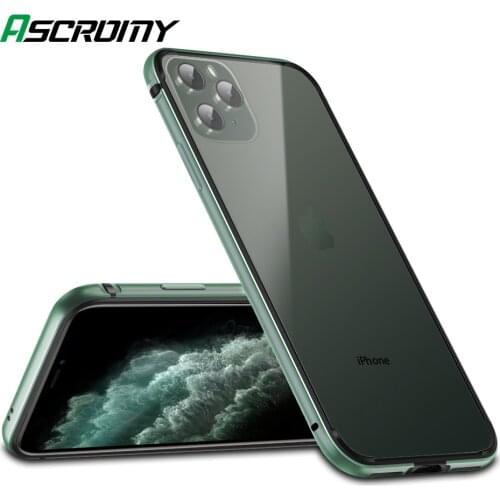 For iPhone 12 Mini 11 Pro Max 12Pro Aluminum Metal Bumper Phone Case TPU Silicone Shockproof Protective Cover Phone Accessories