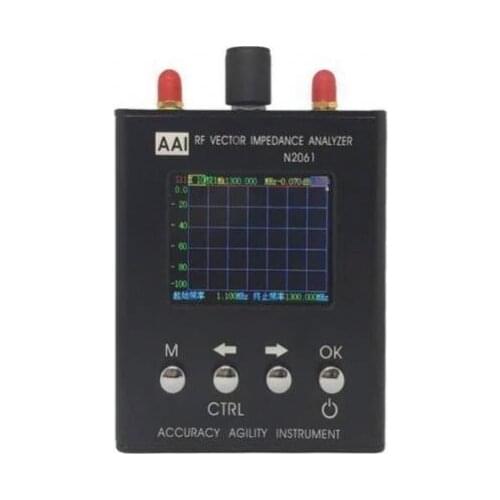 1.1MHz-1.3GHz N2061SA UV RF Vector Impedance ANT SWR Antenna Analyzer Meter
