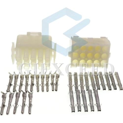 15 Pin 1-480710-0 1-480711-0 Female Male Automotive Plug Car Wire Connector Electrical Socket