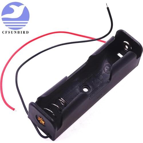 CFsunbird 5pcs/lot New Power Bank 18650 Battery Holder Plastic Battery Holder Storage Box Case for 1x 18650