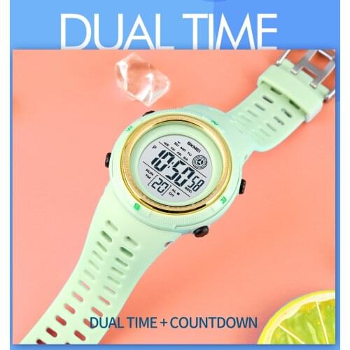SKMEI Mens Watches Sports Watch Men Digital Wristwatches Colorful Light Yought Count Down Multi Function Boys LED Teenager Watch