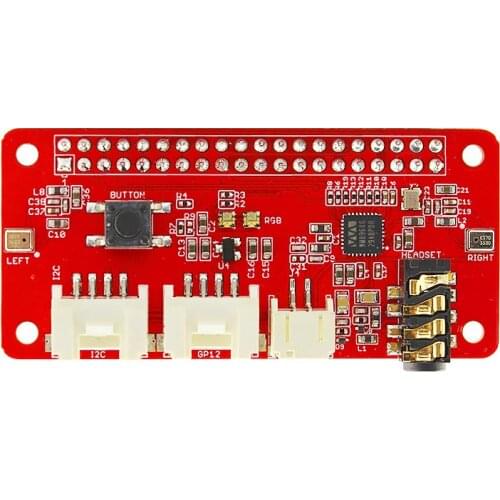 Elecrow Speech Interaction Board for Raspberry Pi Zero Raspberry Pi 3 B 2 B B+ 2 Microphones 3.5mm Audio Jack DIY Kit