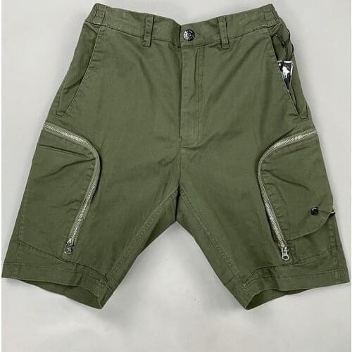 Summer Mens Multifunctional Tooling Style Shorts Five-Point Pants