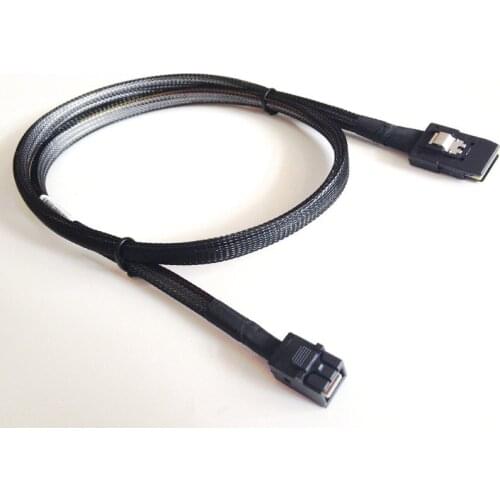 MINI SAS 8643 To SFF 8087 HD Server Storage Array Data Cable 45cm 80cm Mini SAS HD SFF-8643 Data Server Hard Disk Raid Cable NEW