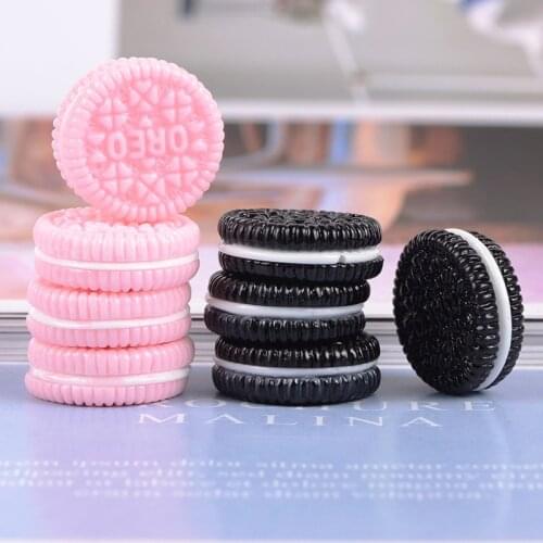 6pcs Miniature Dollhouse 1/12 Scale Mini Cookies food for blyth bjd barbies doll pretend play Kitchen Decor toys
