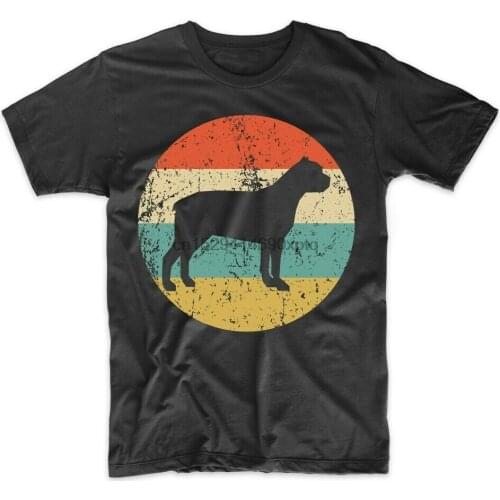 Mens Cane Corso Shirt - Retro Dog T-Shirt - Cane Corso Icon Shirt