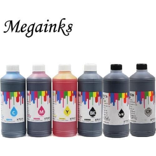 500ML*6color set Refill dye ink compatible For HP 72 T770 T790 T1120 T1200 727 T920 T1500 T2500 T930 T1530 T2530 printer
