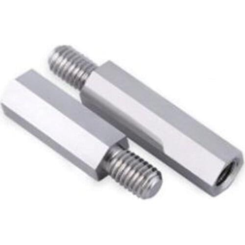 30psc M2 Single Pass Screw 304 Stainless Steel Bolts Hex Standoff Spacer Screws PCB Isolation Column Bolts Thread Nails