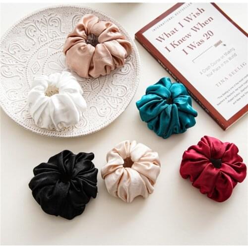 Autumn and winter new style snow mud velvet thick large intestine circle