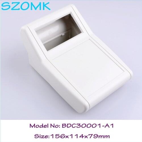 Plastic desk top enclosure (1 pcs) 156*114*79mm szomk electronics 2014 new project box plastic instrument case