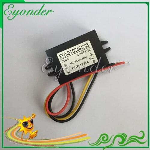 Good quality 30v~58v 32v 33v 34v 36v 40v 42v 45v 46v 50v 48v to 24v dc converter 5a 120w dc to dc step down buck power supply