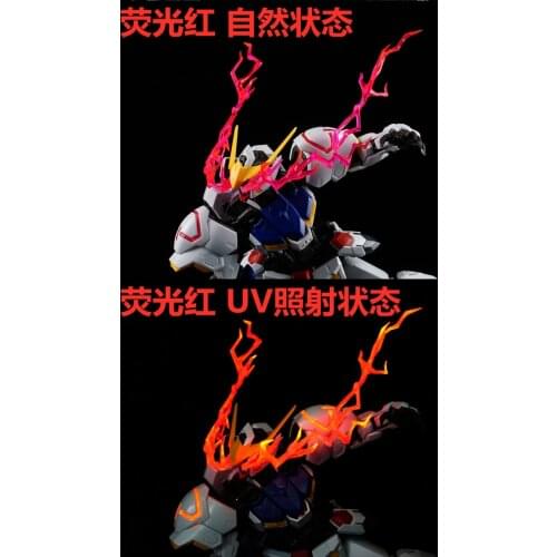 Q core effect of Flame Eye for MG 1/100 ASW-G-08 Barbatos Gundam model Mobile Suit