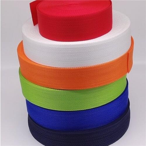 Meetee 5meter 50mm Polypropylene PP Nylon Webbing Ribbon for Belt Strap Dog Collar Harness Outdoor Band Bag Garment Shoes Tape