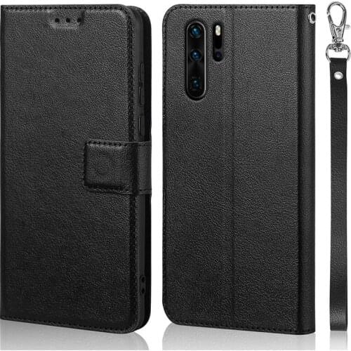 Luxury Flip Case for Huawei P30 Pro Cover Original Book Design Leather Phone Coque Wallet Capa Stand With Strap Card