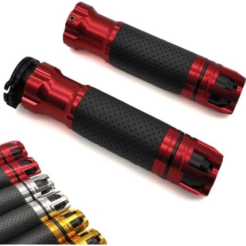 For Kawasaki ZRX1100 ZRX1200 zrx 1200 ZX11 zx 11 Universal Motorcycle Handle Grips Ends Racing handlebar CNC 22mm 7/8"
