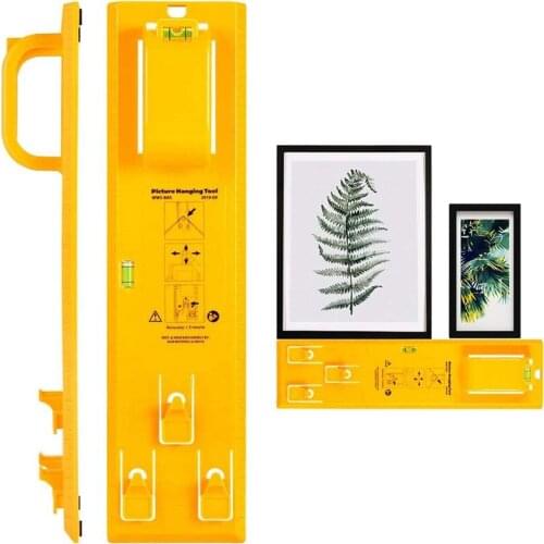 Picture Hanger Hanging Tool, Levels Marking Tool Wall Hanging Kit for Marking Position and Measuring Materials Picture Frame
