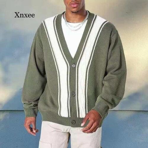 Мужские вязаные кардиганы Xnxee China At AliExpress