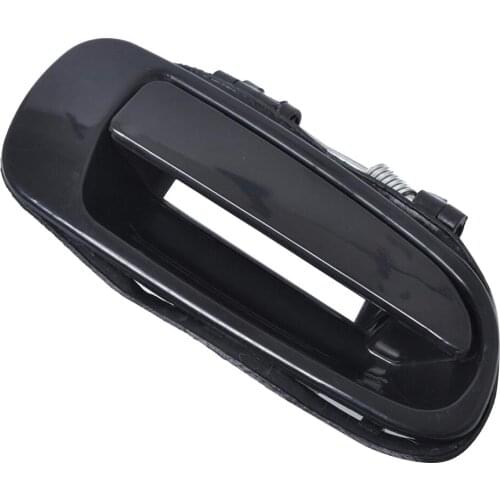 Replacement Auto Exterior Door Handle Rear Right Side Black No Paint