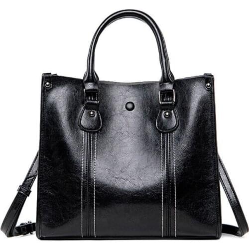 Woman handbags genuine leather bag female hobos shoulder crossbody bags high quality leather totes women messenger bag New C1190