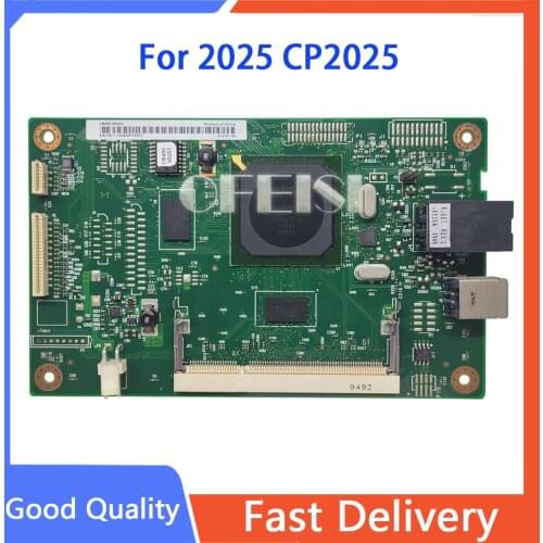 Free shipping Laser jet 100% test for HP2025 CP2025 CP2320 Logic Formatter Board CB492-60002 printer part on sale
