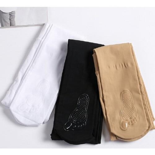 Kids Anti-slip Dance socks Pantyhose Ballet Dance Tights Stocking Silicone foot massage