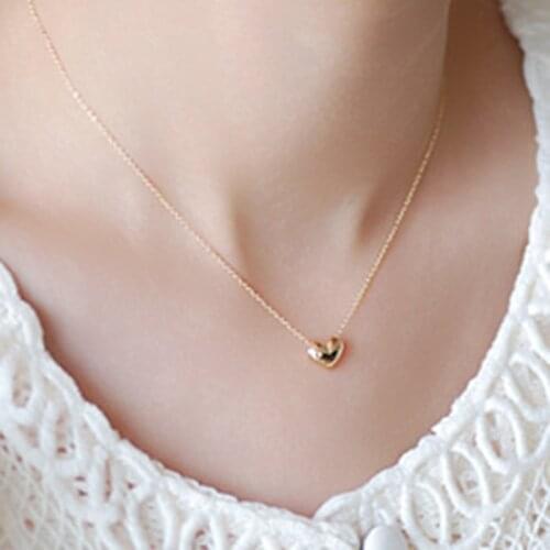 Hot Sale 2 pcs Womens Fashion Heart Bib Statement Chain Pendant Necklace Jewelry #71381