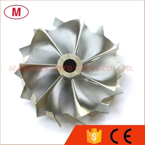 K26 5326-123-2209 54.64/71.00mm 7+7 blades Performance Turbo Billet compressor wheel for 5326-970-7700/7701 Turbocharger CHRA