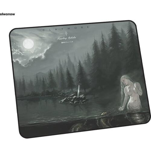 Claymore mouse pad gamer wrist rest 35x30cm notbook mouse mat gaming mousepad anime pad mouse PC desk padmouse