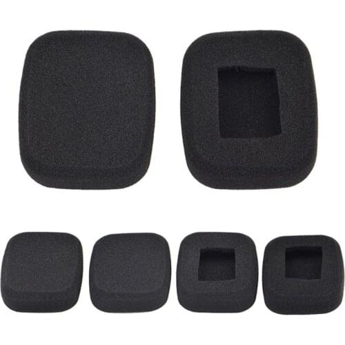 1Pair Black Foam Earpads Soft Sponge Ear Pad Cushions for Shinco S01 Headset X3UB
