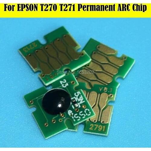 NEW !!! 8 PCS T279 T2791-T2714 Auto Reset Cartridge Chip For Epson WF 7110/7610/7620/3620/3640 Printer Cartridge ARC Chip