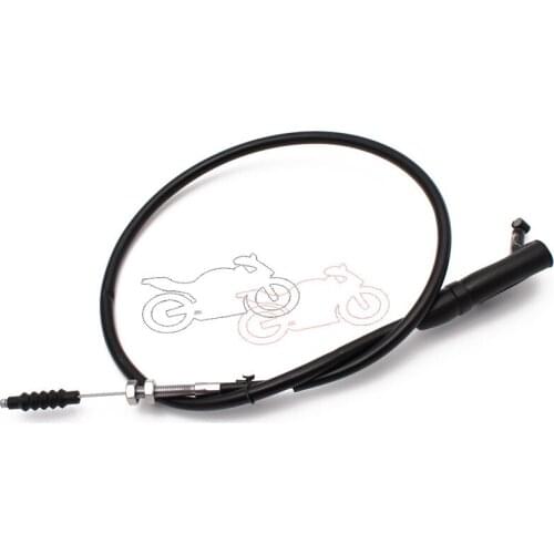 Motorcycle Black PVC Stainless Steel Clutch Cable Rope Control Wire Steel Line For Benelli TRK502 BJ500GS-A