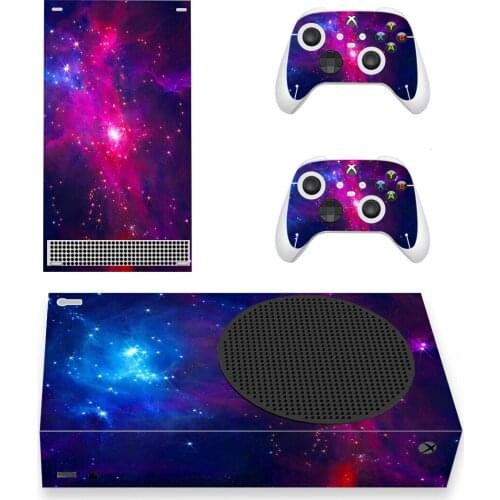 Starry Sky Star Skin Sticker Decal Cover for Xbox Series S Console and 2 Controllers Xbox Series Slim XSS Skin Sticker Vinyl