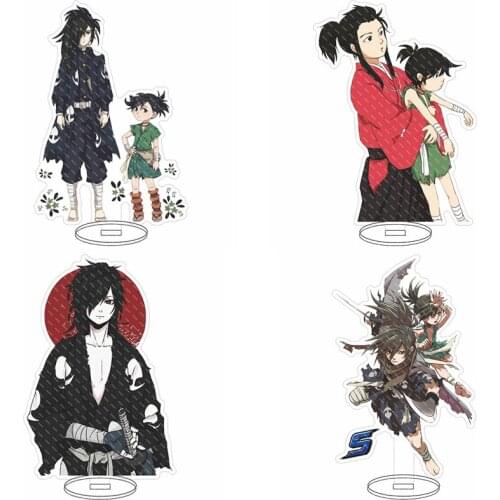 1 Pcs Cartoon Anime Dororo Tahoumaru Hyakkimaru Acrylic Stand Model Action Figure Plate Holder Desktop Decor Kids Gift Toys