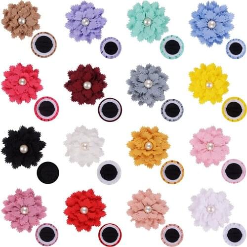50/100 Pcs Dog Spring Flower Collar Charms Pet Products Large Dog Bowties Collar Accessories Small Dog Cat Puppy Collar Charms